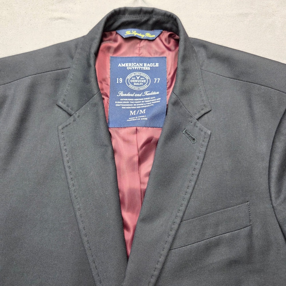 American Eagle Outfitters Mens Legendary Blazer Charcoal Gray Sport Coat Medium